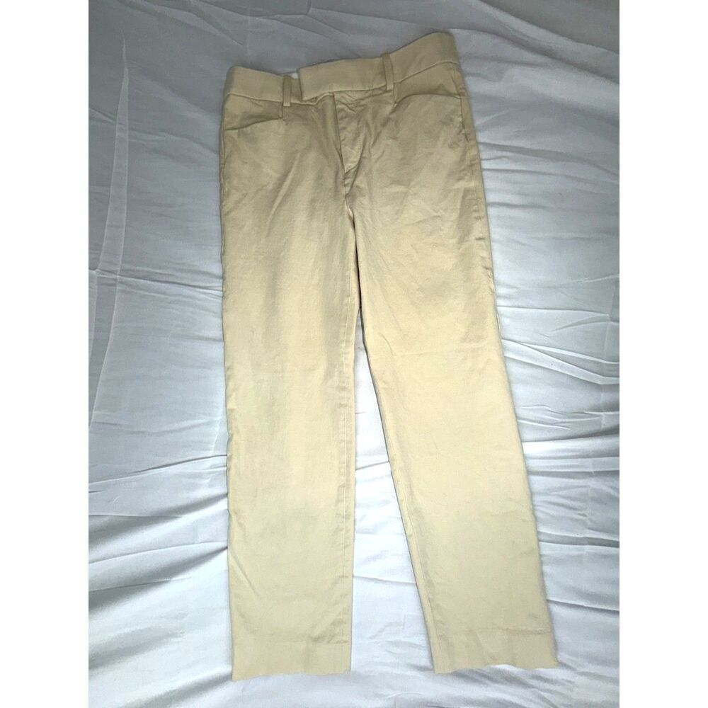 Banana Republic Sloan Bi-Stretch Slim Dress Pants Trousers - Beige Size 4